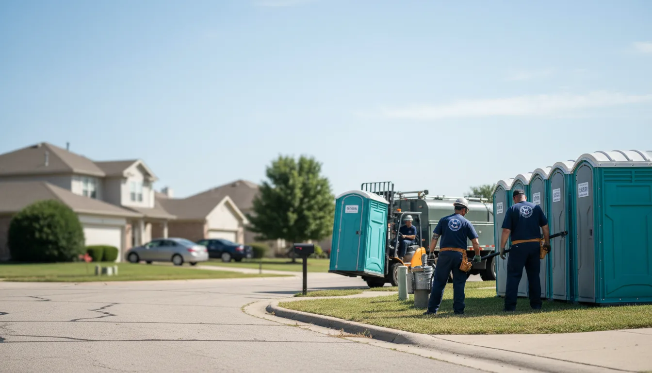 Porta Potty Rental in Vanderbilt, MI near me